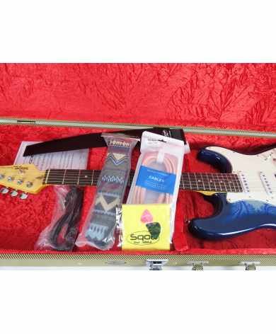 SQOE SEST1100 STRATOCASTER BLUE CUSTOM SHOP SERIES