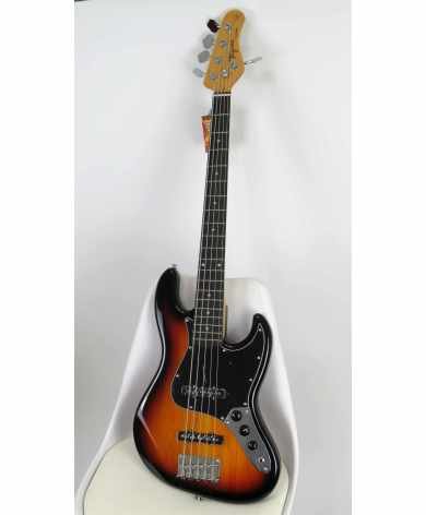 TAGIMA JAZZ BASS TW-73-5 SB DF WOODSTOCK SERIES