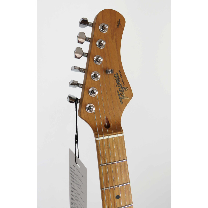TAGIMA STRATOCASTER T-640 ROASTED SNBL MAPLE CLASSIC SERIES