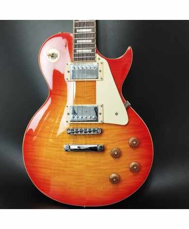 Vintage V100HB ReIssued ~ Honeyburst Tipo Les Paul - Lama Instruments