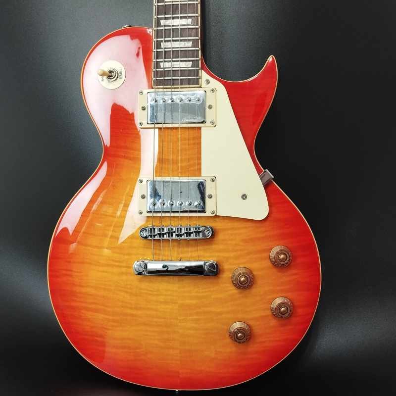Vintage V100HB ReIssued ~ Honeyburst Tipo Les Paul - Lama Instruments