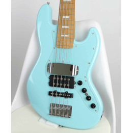 Sqoe Jazz Bass SJB658-BL ~ Preamp ~ 5 cuerdas - Lama Instruments