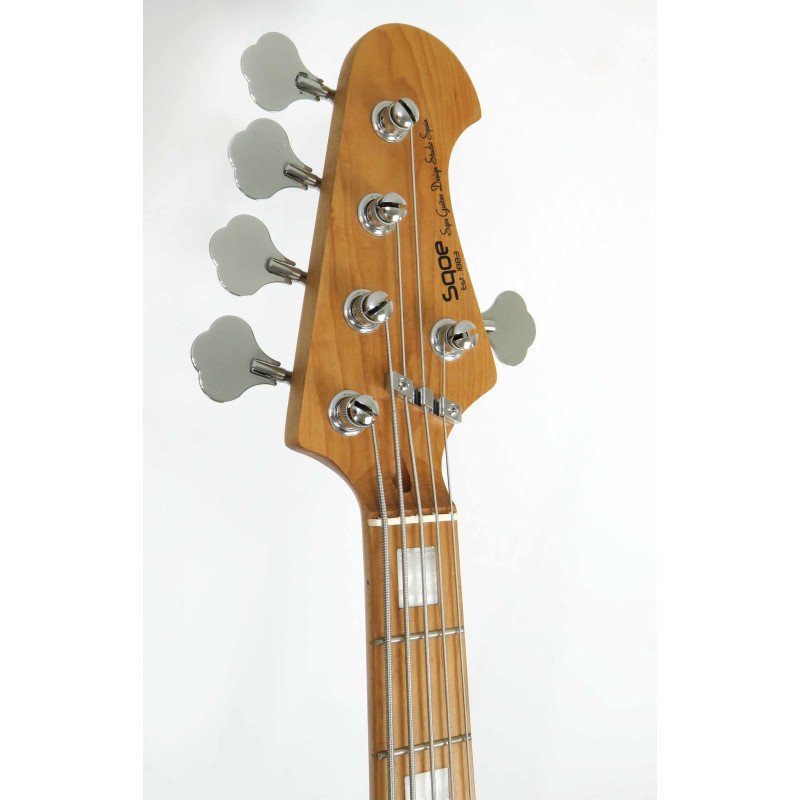 Sqoe Jazz Bass SJB658-BL ~ Preamp ~ 5 cuerdas - Lama Instruments