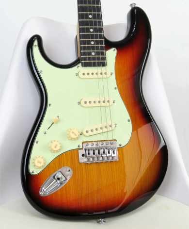TAGIMA STRATOCASTER ZURDA TG-500 LH SB WOODSTOCK