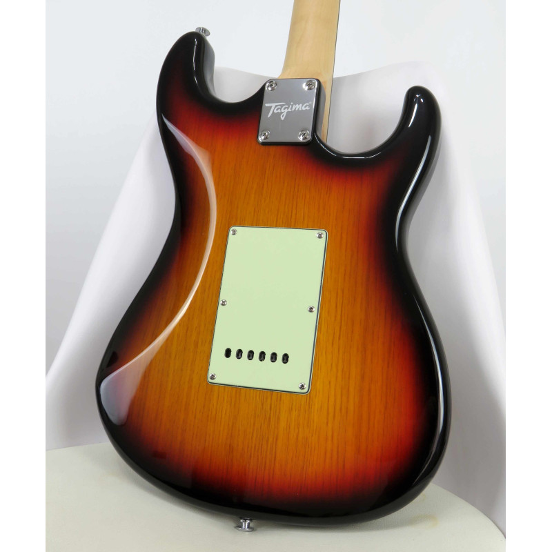 TAGIMA STRATOCASTER ZURDA TG-500 LH SB WOODSTOCK