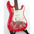 SQOE SEST1100 STRATOCASTER RED CUSTOM SHOP SERIES
