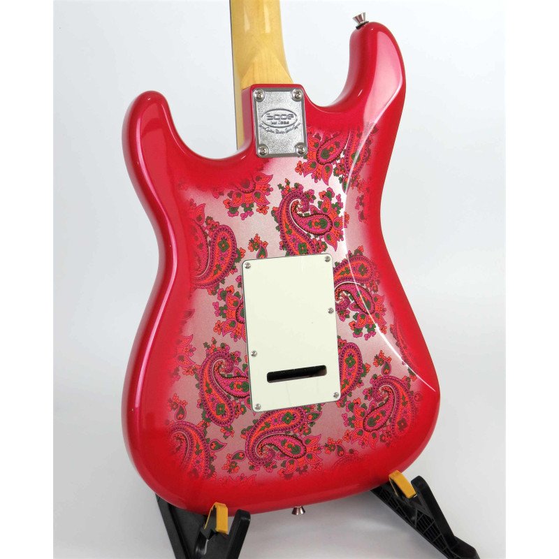 SQOE SEST1100 STRATOCASTER RED CUSTOM SHOP SERIES