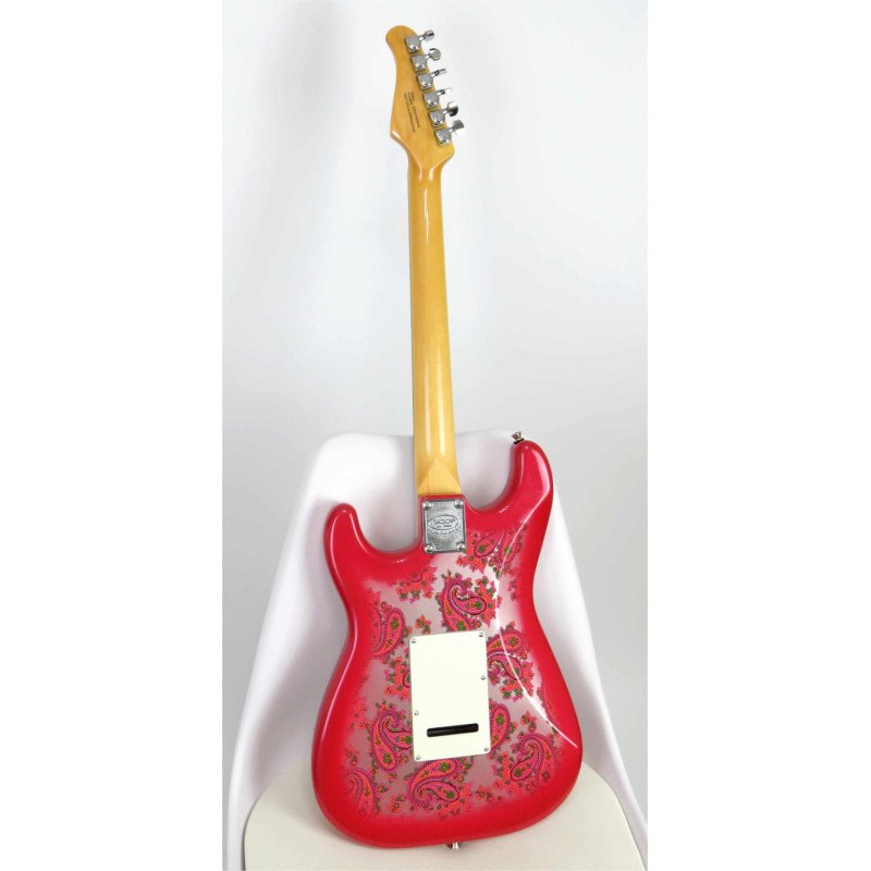 SQOE SEST1100 STRATOCASTER RED CUSTOM SHOP SERIES