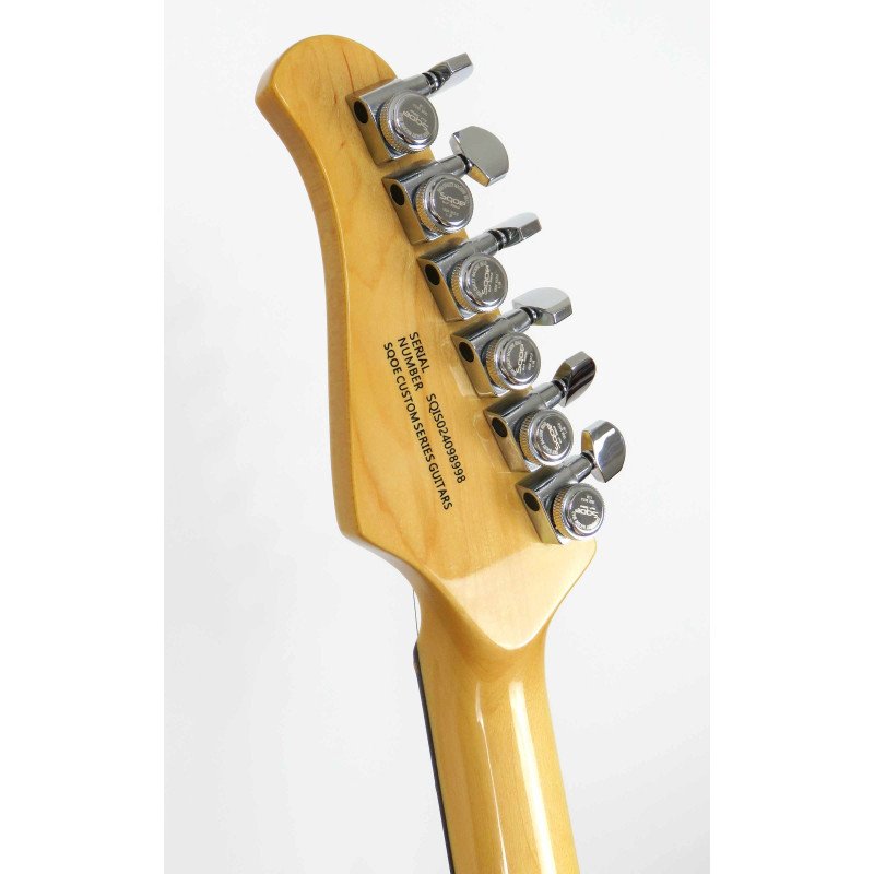 SQOE SEST1100 STRATOCASTER RED CUSTOM SHOP SERIES
