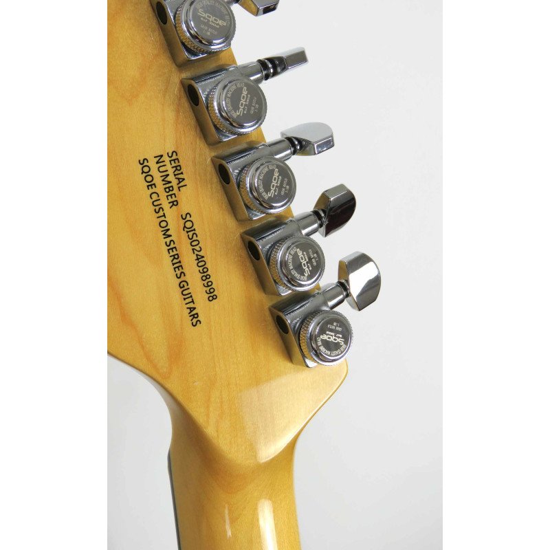 SQOE SEST1100 STRATOCASTER RED CUSTOM SHOP SERIES