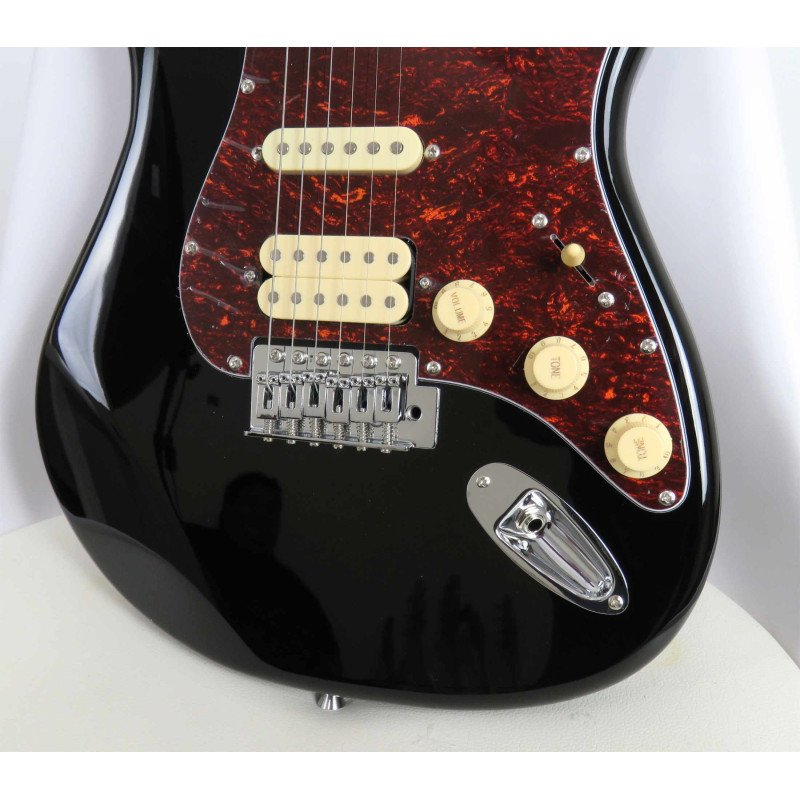 TAGIMA STRATOCASTER TG-540 BK TT LF Woodstock series