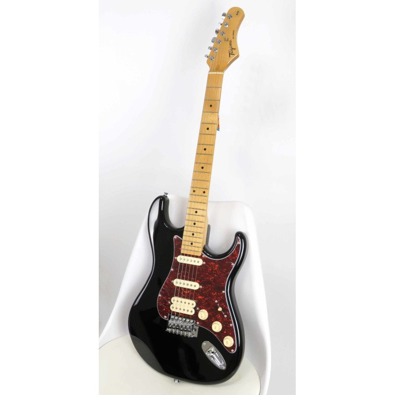 TAGIMA STRATOCASTER TG-540 BK TT LF Woodstock series