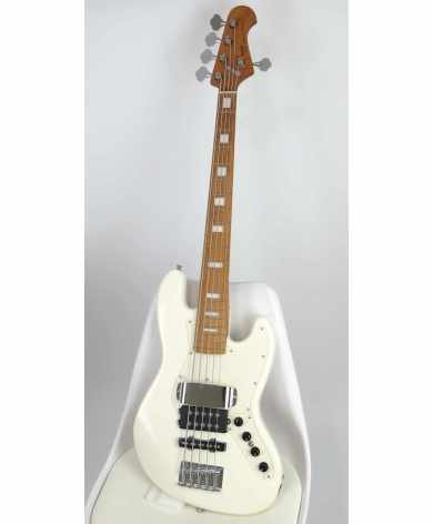 Sqoe Jazz Bass SJB658-WH ~ Preamp ~ 5 cuerdas - Lama Instruments