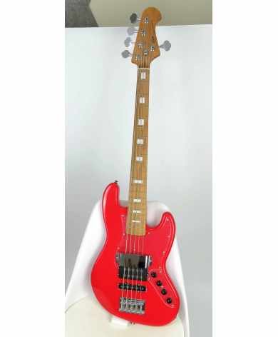 Sqoe Jazz Bass SJB658-RD~ Preamp ~ 5 cuerdas - Lama Instruments