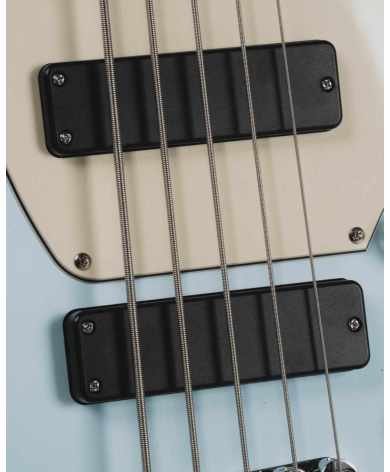 BAJO SQOE SBWT750 SBL Warrior 5-String Headless Bass