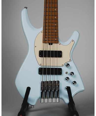 BAJO SQOE SBWT750 SBL Warrior 5-String Headless Bass