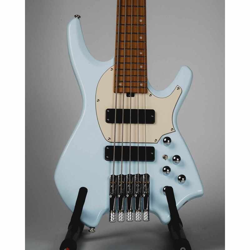 BAJO SQOE SBWT750 SBL Warrior 5-String Headless Bass