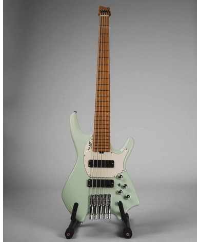 BAJO SQOE SBWT750 SGR Warrior 5-String Headless Bass