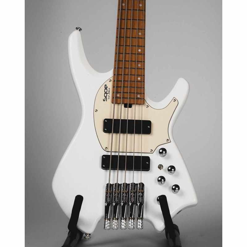 BAJO SQOE SBWT750 OWH Warrior 5-String Headless Bass