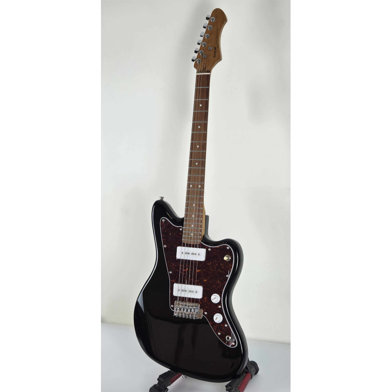 SQOE JM300-BK~ Vintage White ~ 22 trastes