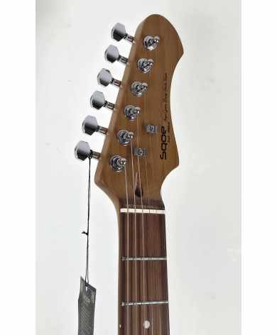 SQOE JM300-BK~ Vintage White ~ 22 trastes