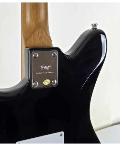 SQOE JM300-BK~ Vintage White ~ 22 trastes