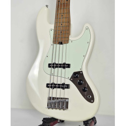 SQOE JAZZ BASS 5 CUERDAS SJB650 WH