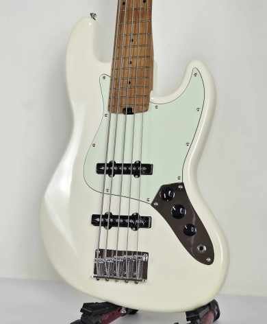 SQOE JAZZ BASS 5 CUERDAS SJB650 WH