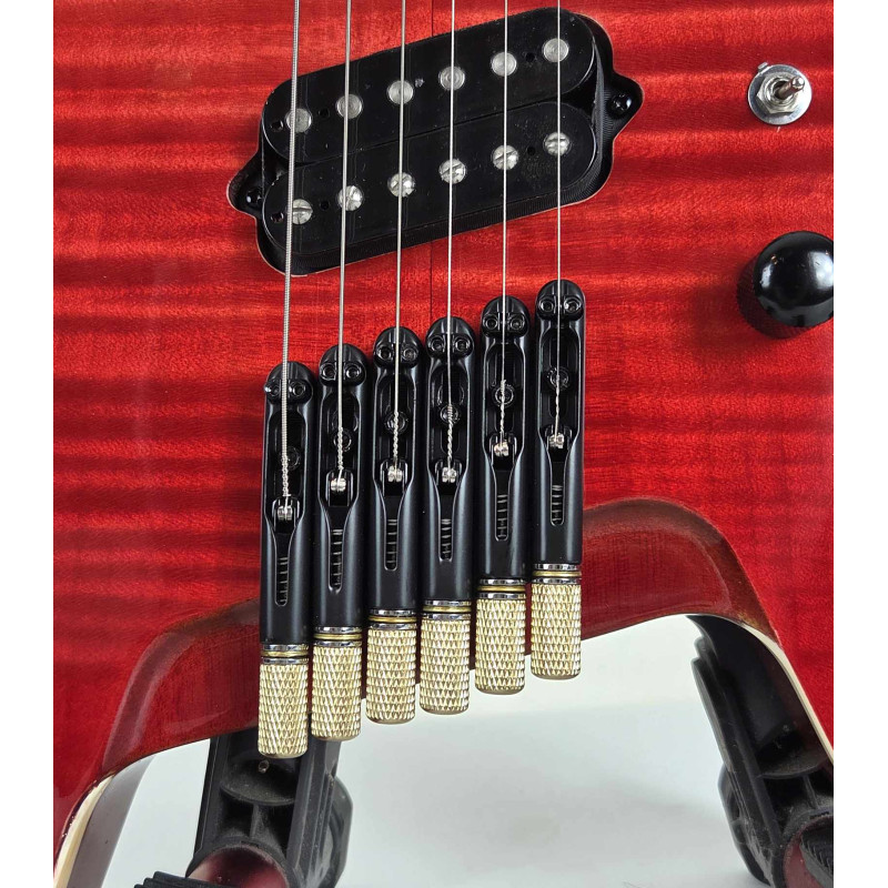 SQOE SEIB995 HH GUITARRA HEADLESS RD