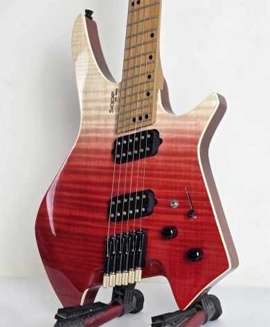 SQOE SEIB995 HH GUITARRA HEADLESS RD