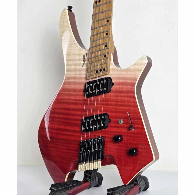 SQOE SEIB995 HH GUITARRA HEADLESS RD