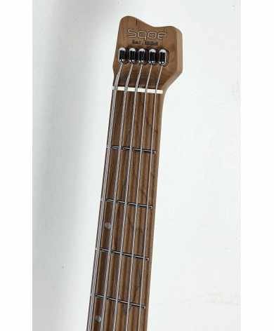 BAJO SQOE SBWT750 SBL Warrior 5-String Headless Bass