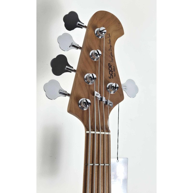 SQOE JAZZ BASS 5 CUERDAS SJB650 GR