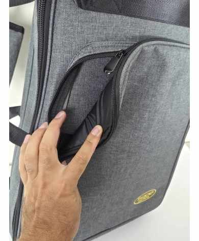 BAJO SQOE SBWT750 GR Warrior 5-String Headless Bass