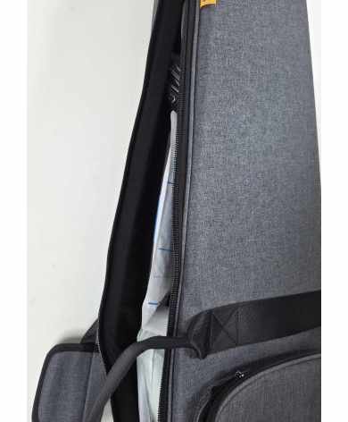 BAJO SQOE SBWT750 GR Warrior 5-String Headless Bass