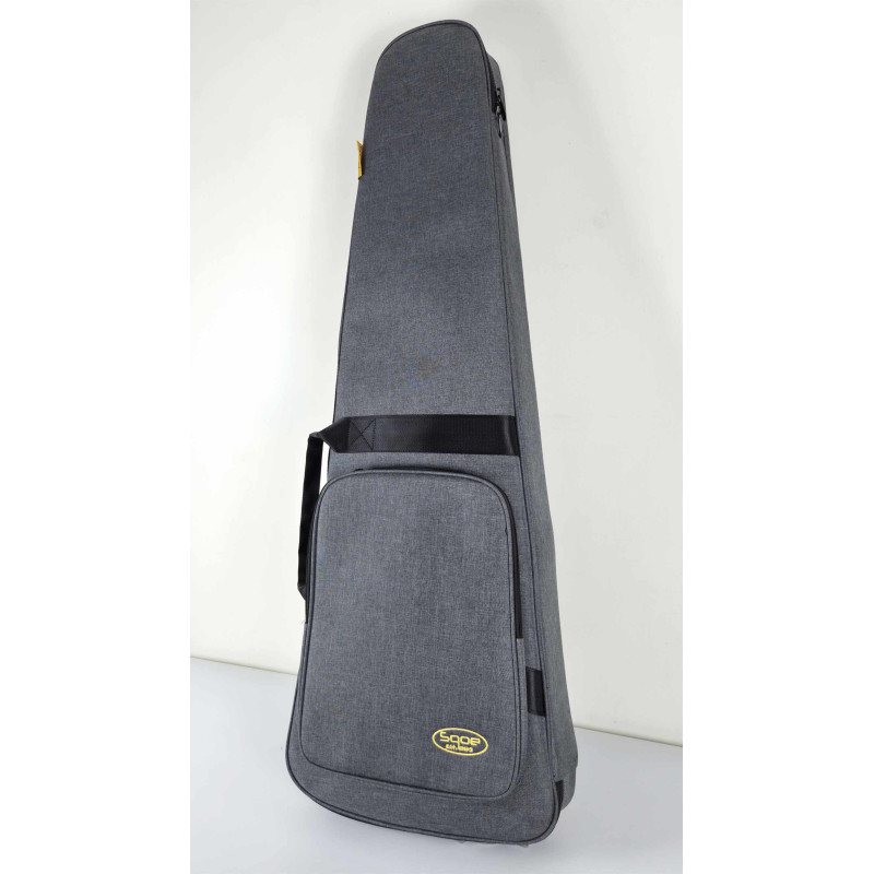 BAJO SQOE SBWT750 GR Warrior 5-String Headless Bass