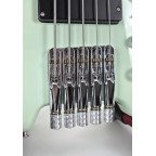 BAJO SQOE SBWT750 GR Warrior 5-String Headless Bass