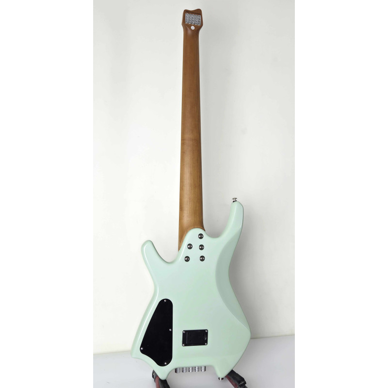 BAJO SQOE SBWT750 GR Warrior 5-String Headless Bass