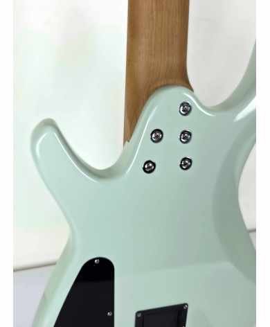 BAJO SQOE SBWT750 GR Warrior 5-String Headless Bass