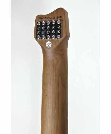 BAJO SQOE SBWT750 GR Warrior 5-String Headless Bass