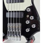 BAJO SQOE SBWT750 BK Warrior 5-String Headless Bass