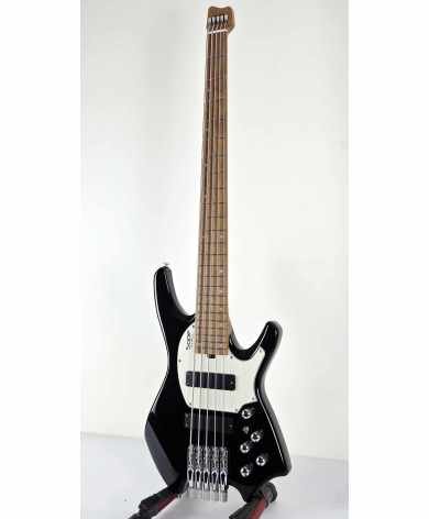BAJO SQOE SBWT750 BK Warrior 5-String Headless Bass