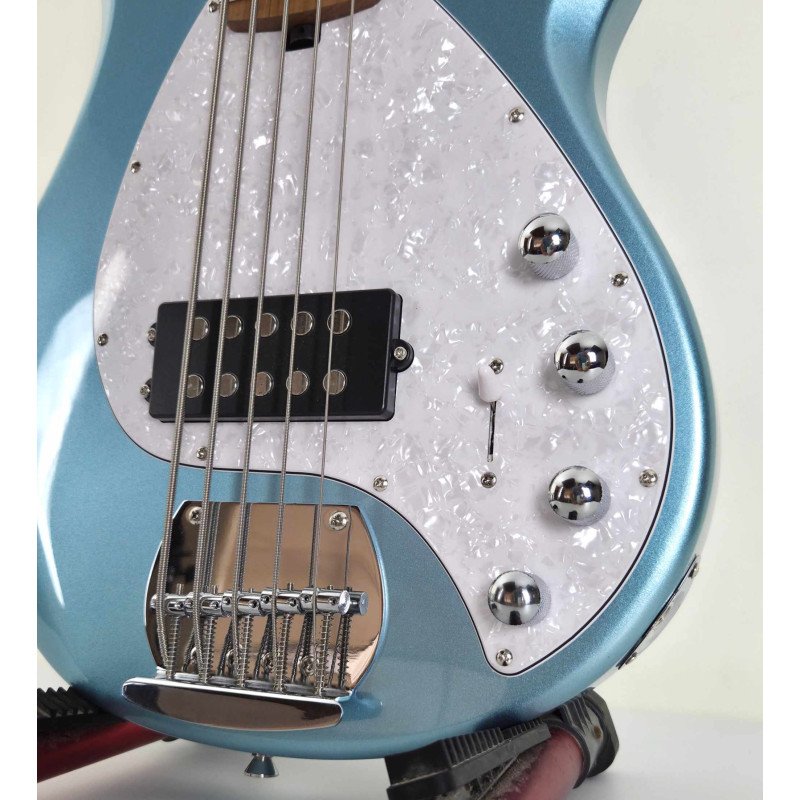 SQOE MUSICMAN SBMS500 MBL 5 CUERDAS Metallic Blue