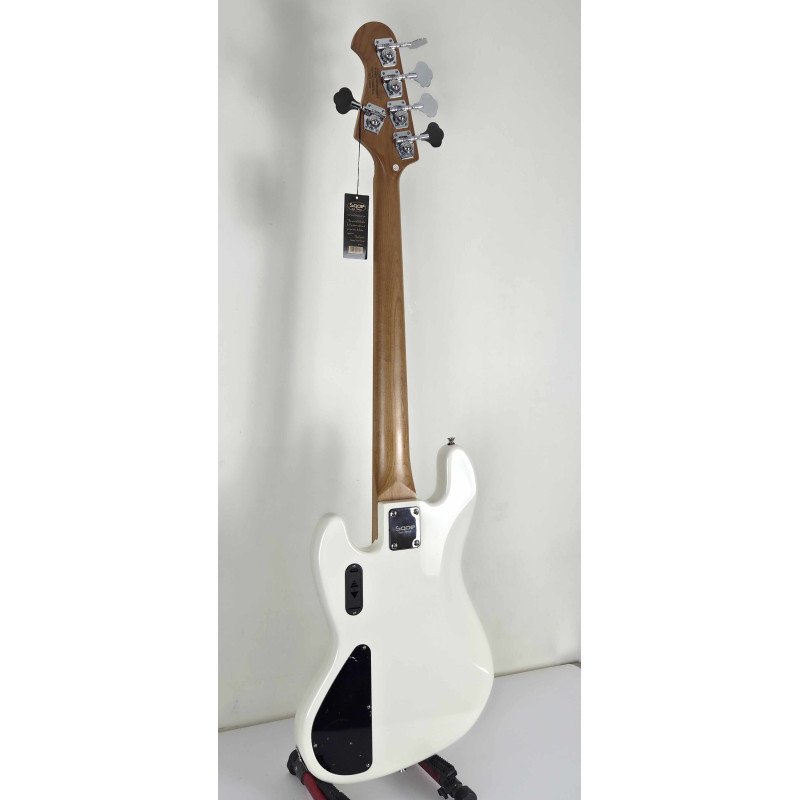 Sqoe Jazz Bass SJB658-WH ~ Preamp ~ 5 cuerdas - Lama Instruments