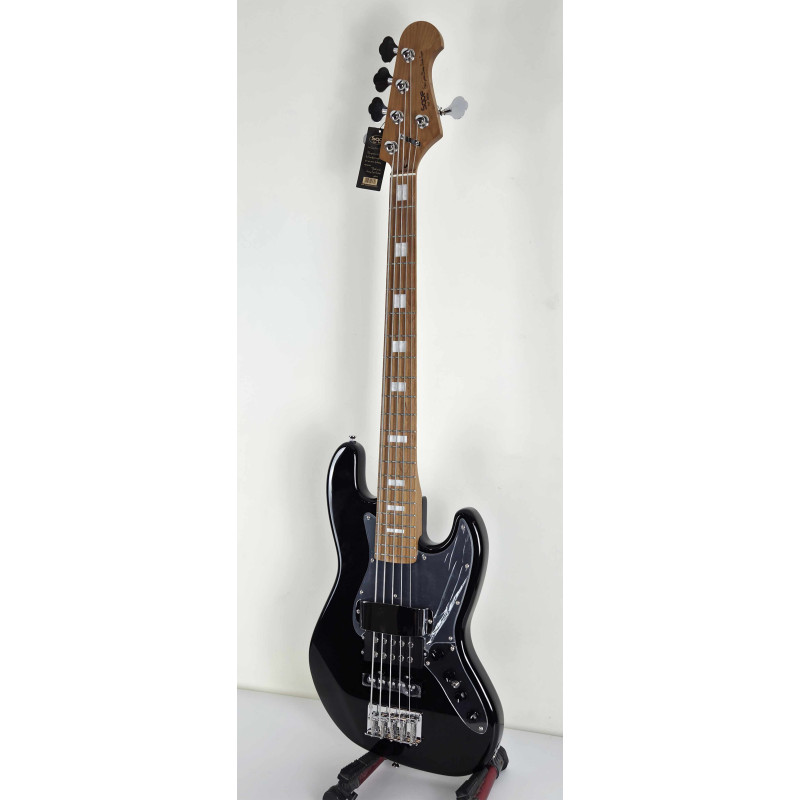 Sqoe Jazz Bass SJB658-BK ~ Preamp ~ 5 cuerdas - Lama Instruments