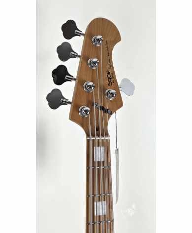 Sqoe Jazz Bass SJB658-BK ~ Preamp ~ 5 cuerdas - Lama Instruments