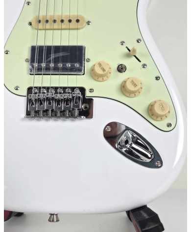 SQOE STRATOCASTER SEST600 WH ROASTED MAPLE