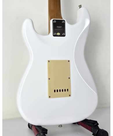 SQOE STRATOCASTER SEST600 WH ROASTED MAPLE