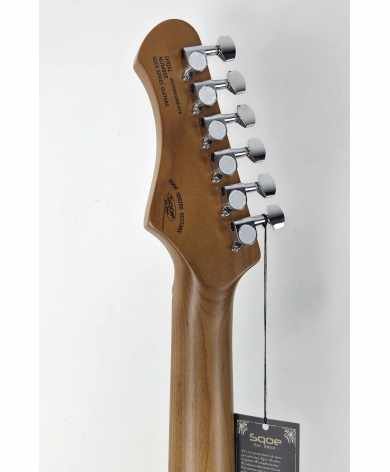 SQOE STRATOCASTER SEST600 WH ROASTED MAPLE