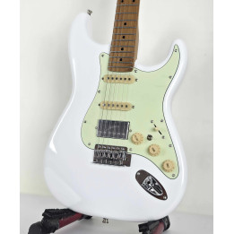 SQOE STRATOCASTER SEST600 WH ROASTED MAPLE